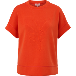 s.Oliver - Scuba-Shirt im Loose Fit, Damen, Orange, 32