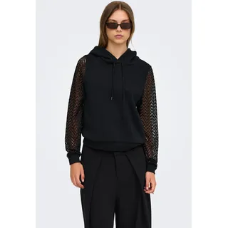 Only Kapuzensweatshirt schwarz M