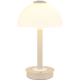 GLOBO Tischleuchte Pilzlampe Sandfarben