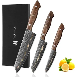 Wakoli Messerset, Ahorn, Metall, Ahorn, Kochen, Küchenmesser, Messersets