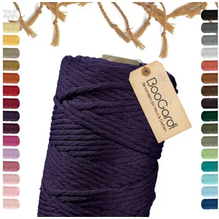 BooGardi Makramee Garn Brombeere 5 mm 100 m 2 St.