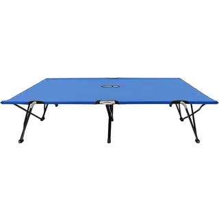 vidaXL Doppelliege Klappbar 200 x 130 x 30 cm Blau