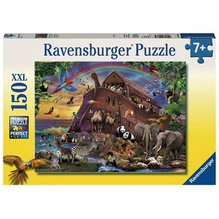 Ravensburger Puzzle 150 Teile Kinder Puzzle XXL Unterwegs mit der Arche 10038, 150 Puzzleteile