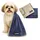 x cm beige/blau 2-tlg