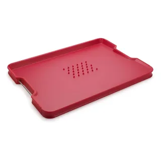 Joseph Joseph Cut&Carve Plus Schneidebrett-Set Kunststoff 1 40 x 30 x 3,5 cm Rot