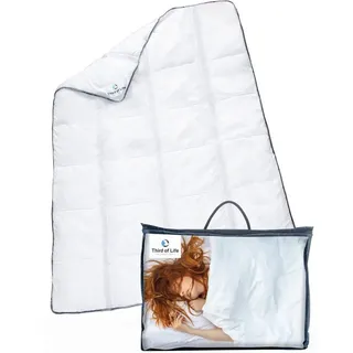 Third of Life Ganzjahresdecke AERO ActiveClima, mit OptiSleep®-Technologie, | Gr.: 135x200, cm