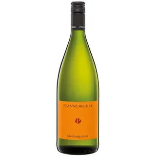Pfannebecker Grauburgunder Qualitaetswein trocken 1 L Flasche
