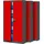 C001 185 x 90 x cm rot