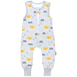 TupTam Baby Schlafsack Gelber Fuchs im Winter 2,5 TOG 92/98