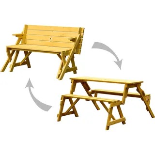 Dobar 2 in1 Picknicktisch und Sitzbank