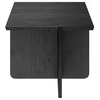blomus Beistelltisch -ENGAWA- Couchtisch, Wohnzimmertisch: modernes Design aus Eichenholz (1 Tisch), Massives Eichenholz, Japanische Inspiration, Robust schwarz 45 cm x 37 cm x 45 cm