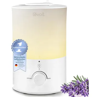 Levoit Dual 150 Ultrasonic Cool Mist Luftbefeuchter 3 L weiß