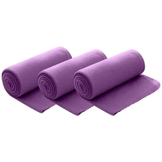 Wometo Kuscheldecke 130 x 160 cm Lila/Rosa