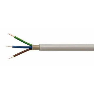PVC-Mantelleitung NYM-J 3x1,5, grau, 20m