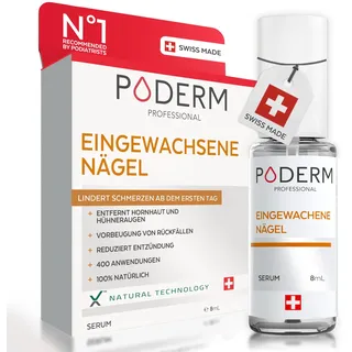 PODERM Eingewachsene gekrümmte Nägel Fuß- und Handpflege 8 ml