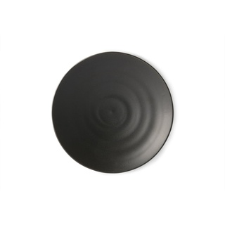 HKliving - Kyoto Dessert-Teller, Ø 16 cm, matt schwarz