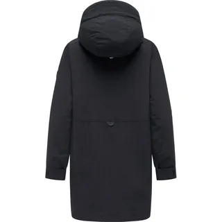 Ragwear Mantel Lamyja A schwarz MxNormalgrößen