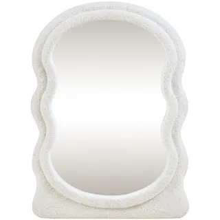 [en.casa] Wandspiegel Brummen 80 x 60 cm Weiß