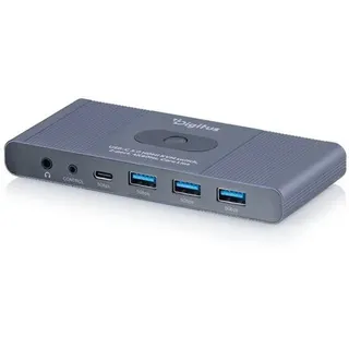 Digitus KVM-Matrix-Switch HDMI Fernbedienung, Touchscreen 3840 x 2160 Pixel