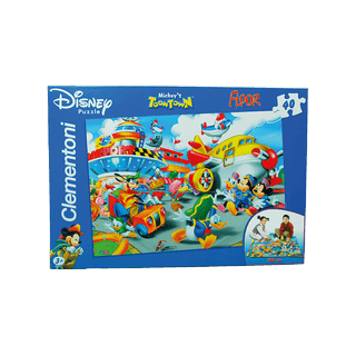 Puzzle - Mickey ́s Toon Town - 40 Teile