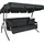 Design Joy grau 3-Sitzer