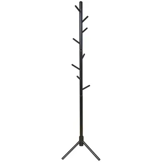 Mid.you Kleiderständer, Braun, Holz, Buche, massiv, Uni, 45x45x174 cm, standfeste Füße, Garderobe, Garderobenständer
