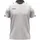 Trainingsshirt hellgrau/weiß/grau XL