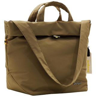 Desigual Women's PRIORI LITUANIA Accessories Nylon Shopping Bag, Green