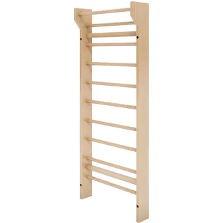 GORILLA SPORTS® Sprossenwand aus Kiefernholz mit 10 Sprossen, bis 100 kg