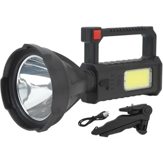 Led-scheinwerfer, Leistungsstarker Und Heller Fernlichtstrahler, Wasserdichte Taschenlampe, Außenscheinwerfer Mit Multifunktionalem Ständer