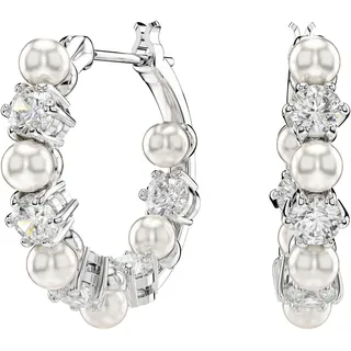 Swarovski Creolen Matrix weiß 5709256