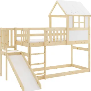 Interbeds Hochbett, Kiefer, Holz, 90x200 cm, Kinder- & Jugendzimmer, Kindermöbel, Kinderbetten, Hochbetten