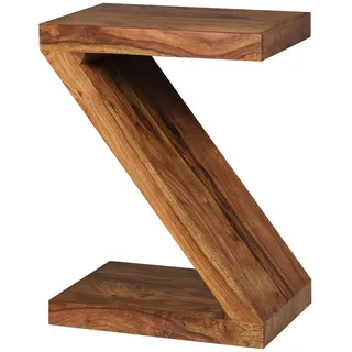 KADIMA DESIGN Z-Cube Braun Akazie 44 x 59 x 30 cm