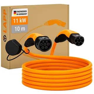 Lapp Ladekabel Typ 2 11 kW 10 m