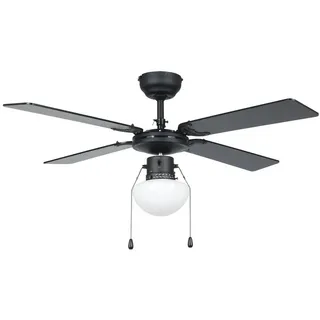 EGLO Fortaleza 106,6 cm Deckenventilator Schwarz