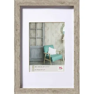 walther + design walther design EA520D Stockholm 15x20 cm, grau