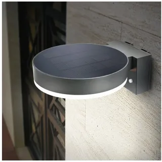 esotec Außenleuchte Metall schwarz H=7,5cm inkl. Bewegungsmelder
