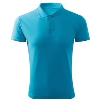 DELUNO Herren Poloshirt - Kurzärmeliges Pique Polo - Schwarz Rot Blau Grau Weis - Arbeits Shirt - Business - Geschenkidee Size S M L XL XXL 3XL 4XL - M