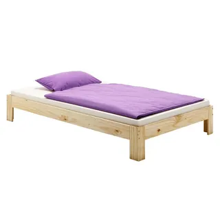 Idimex Futonbett, Natur, Holz, Kiefer, Vintage, 90x200 cm, FSC Mix, Schlafzimmer, Betten, Futonbetten