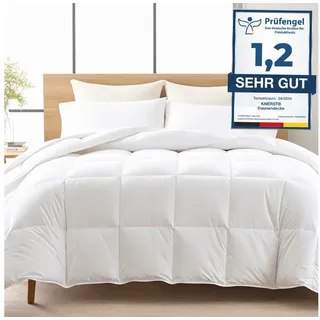 knerst Daunendecke 155×220 Made in Germany, leichte Bettdecke
