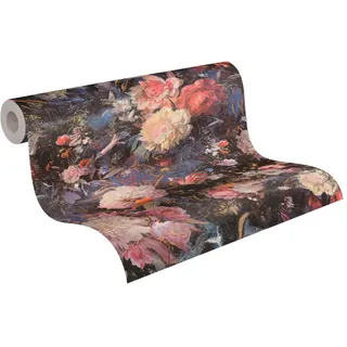 A.S. Création Vliestapete Blumen 53 x 1005 cm 10,05 m2 Bunt/Blau/Gelb/Rot 388211