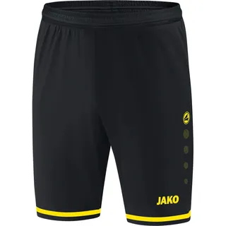 JAKO Kinder Sporthose Striker 2.0, Schwarz/Citro, 140