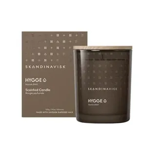 Skandinavisk Hygge Duftkerze 200 g braun