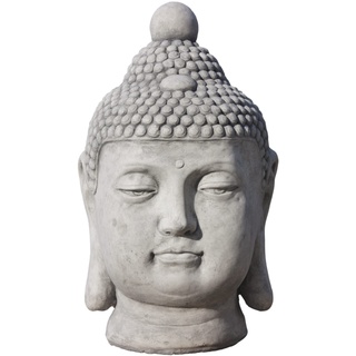 Buddha Büste aus Steinguss für den Garten Buddhismus