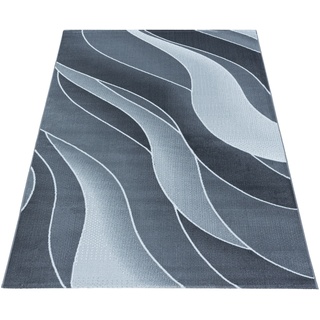 Teppich AYYILDIZ TEPPICHE "COSTA 3523" Teppiche Gr. B/L: 240 cm x 340 cm, 11 mm, 1 St., grau Esszimmerteppiche Teppiche Wohnzimmer