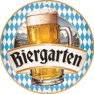 Nostalgic-Art Blechschild, Mehrfarbig, Metall, Fahrzeuge, Rund, 35x35x0.2 cm, Dekoration, Skulpturen & Dekoobjekte, Wanddeko