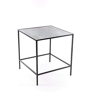 Kulunka Deco Tisch, Eisen, grün, schwarz, 60 x 65