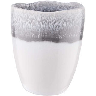 BUTLERS Tasse 300ml aus Keramik -ATLANTIS- Tee- und Kaffeebecher | Cappuccino Kaffee Tasse in Boho Landhaus Stil | Unikat mit Farbverläufen | Spülmaschinen- und mikrowellenfest