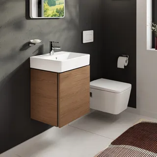 Hansgrohe Waschtischunterschrank 1 Schubkasten 48 x 38 x 50 cm Eiche Kaschmir