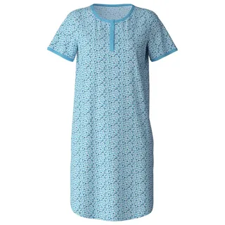 CALIDA Nachthemd Cotton Special Damen (1-tlg) blau